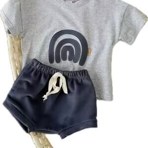 New summer kid’s outfit 2-3 gray